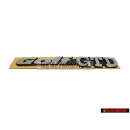 VW Original GOLF GTD Trasero Rotulo Insignia Emblema Cromo - 1H6853687AE