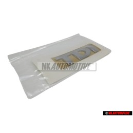 VW Original TDI Trasero Rotulo Insignia Emblema Cromo - 3B0853675AN739