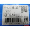 2x SKF Delantero Cojinete Columna Suspensión con Rodamientos - VKDA 35110 T