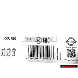 ELRING Vástago De Válvula Anillo De Junta 8mm - 553.190