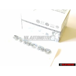 VW Original SYNCRO Trasero Rotulo Insignia Emblema Cromo - 3B0853675F 739