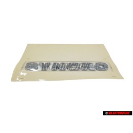 VW Original SYNCRO Trasero Rotulo Insignia Emblema Cromo - 3B0853675F 739