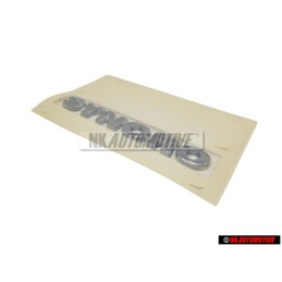 VW Original SYNCRO Trasero Rotulo Insignia Emblema Cromo - 3B0853675F 739