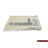 VW Original SYNCRO Trasero Rotulo Insignia Emblema Cromo - 3B0853675F 739
