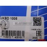 SKF Trasero Juego Disco de Freno 226x10 5/100 con Rodamiento - VKBD 1005