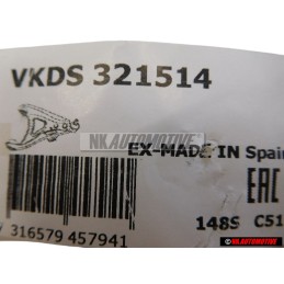 SKF Eje Delantero Derecha Suspensión De Ruedas Barra Oscilante - VKDS 321514