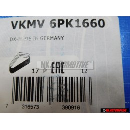 SKF Correa Trapecial Poli V - VKMV 6PK1660