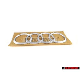 Audi Original Anillos Trasero Simbolo Insignia Emblema Cromo - 4G8853742A 2ZZ