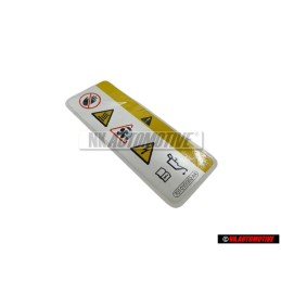 VW Original Adhesivo Carga Excesiva Aceite Motor - 701010002AA
