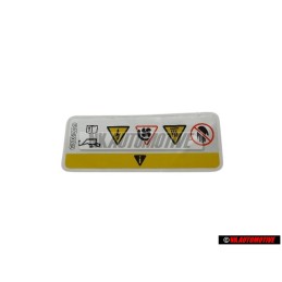 VW Original Adhesivo Carga Excesiva Aceite Motor - 701010002AA