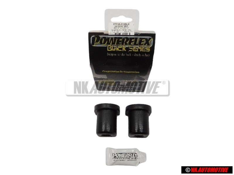 2x POWERFLEX BLACK SERIES Front Wishbone Rear Bush - PFF85-213BLK
