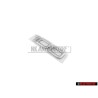 Audi Original 100 Trasero Rotulo Insignia Emblema Cromo - 4A9853741 2ZZ