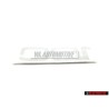 Audi Original 100 Trasero Rotulo Insignia Emblema Cromo - 4A9853741 2ZZ
