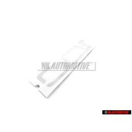 Audi Original 100 Trasero Rotulo Insignia Emblema Cromo - 4A9853741 2ZZ