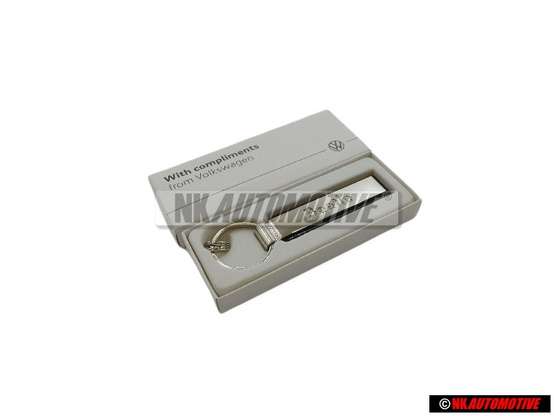 VW Original Llavero Plata/Negro - 000087010P YPN