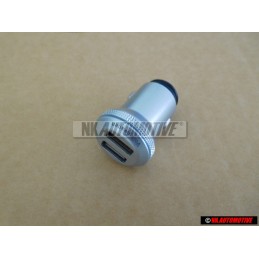 VW Original Puerto De Carga Usb Doble - 000051443D