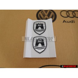 VW Original Lamina Decoracion Negro/Cromo - 5C0064317ASXRW
