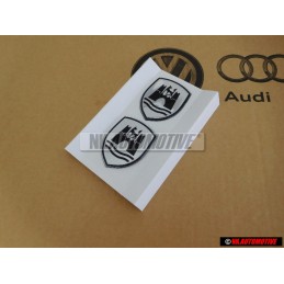 VW Original Lamina Decoracion Negro/Cromo - 5C0064317ASXRW