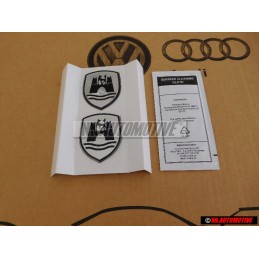 VW Original Lamina Decoracion Negro/Cromo - 5C0064317ASXRW