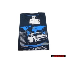 VW Original Camiseta (Caballero) Azul Oscuro/Blanco - 6RV084200E BRL