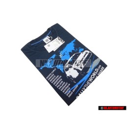 VW Original Camiseta (Caballero) Azul Oscuro/Blanco - 6RV084200E BRL