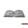 VW Original Placa De Identificacion Presion Neumatico Frio - 701010082P
