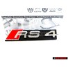 Audi Original RS4 Frente Rotulo Insignia Emblema - 8D9853736A 2ZZ