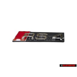 Audi Original RS4 Frente Rotulo Insignia Emblema - 8D9853736A 2ZZ