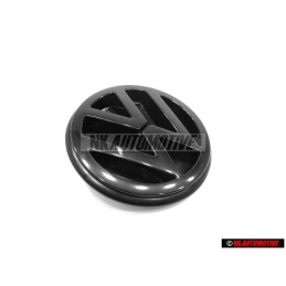 VW Original Trasero Simbolo Insignia Emblema Negro - 357853601B 041