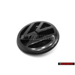 VW Original Trasero Simbolo Insignia Emblema Negro - 357853601B 041