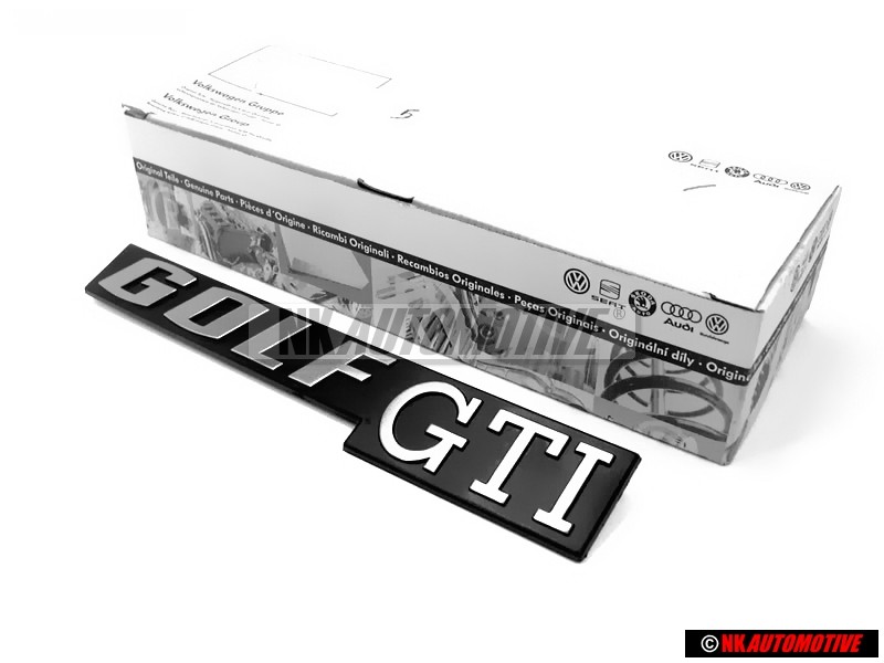VW Original GOLF GTI Trasero Rotulo Insignia Emblema - 171853687K GX2