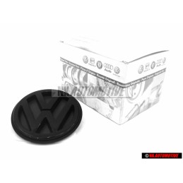 VW Original Trasero Simbolo Insignia Emblema Negro - 1H5853630C 041
