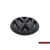 VW Original Trasero Simbolo Insignia Emblema Negro - 1H5853630C 041