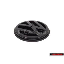 VW Original Trasero Simbolo Insignia Emblema Negro - 1H5853630C 041
