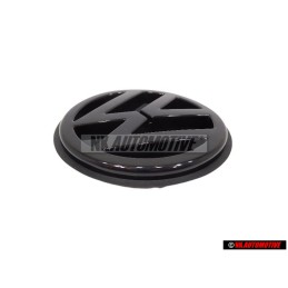 VW Original Trasero Simbolo Insignia Emblema Negro - 1H5853630C 041