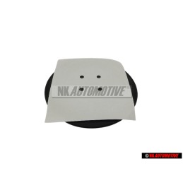 VW Original Trasero Simbolo Insignia Emblema Negro - 1H5853630C 041