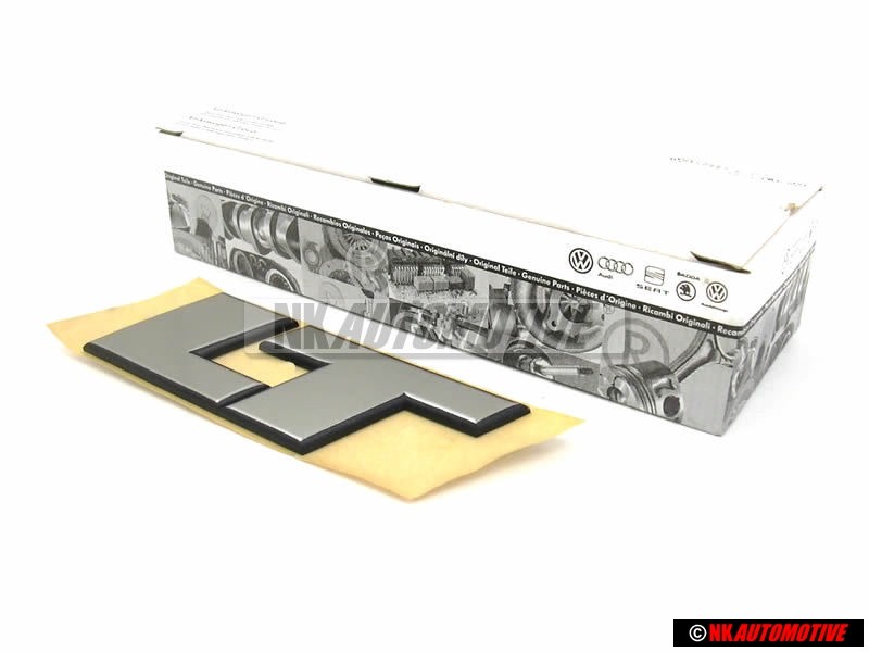 VW Original LT Frente Rotulo Insignia Emblema Plata - 281853689