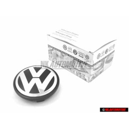 VW Original Tapacubos Negro/Antracita Metalizado - 7L6601149B RVC