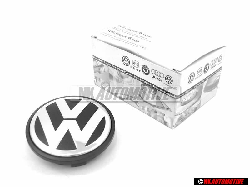 VW Original Tapacubos Negro/Antracita Metalizado - 7L6601149B RVC