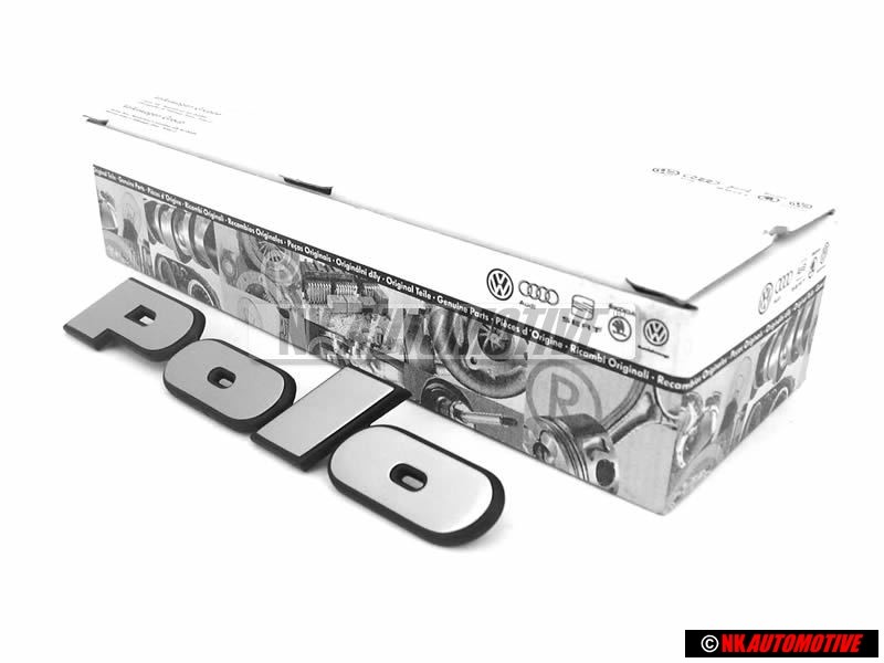 VW Original POLO Trasero Rotulo Insignia Emblema - 867853687K GX2