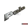 VW Original POLO Trasero Rotulo Insignia Emblema - 867853687K GX2