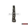 VW Original POLO CL Trasero Rotulo Insignia Emblema Plata Cepillada - 874853687A