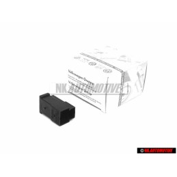 VW Original Caja Lenguetas Enchufe Plano - 161971975