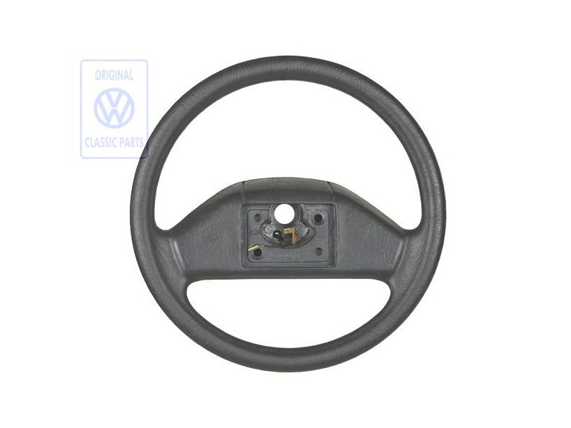 VW Original Volante Direccion Negro Satinado - 191419091AF01C