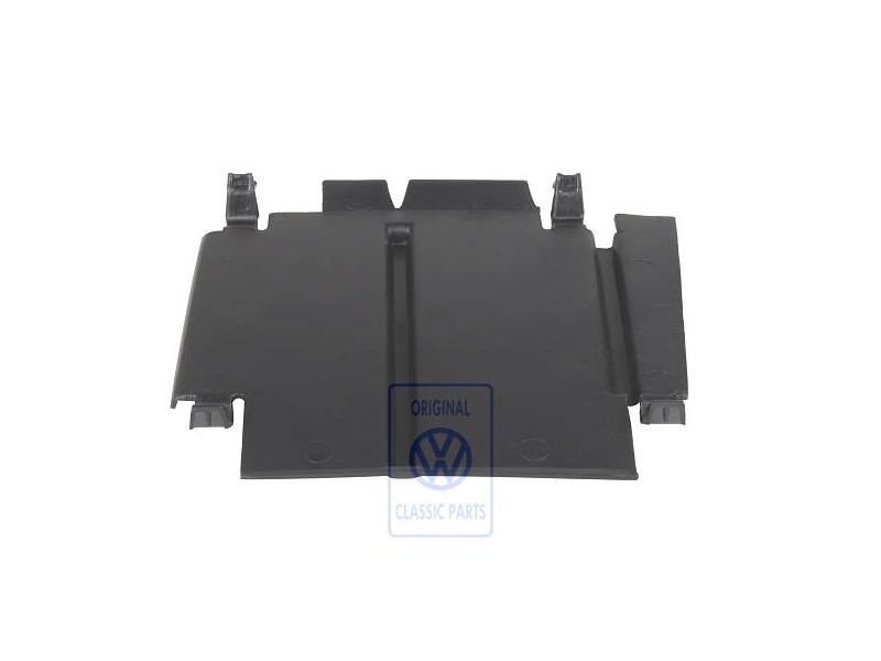 VW Original Cubierta Negro Satinado - 191853664B 01C