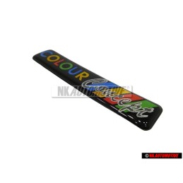 VW Original COLOUR CONCEPT Lado Rotulo Insignia Emblema - 1H6853714G Z39