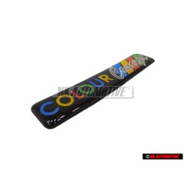 VW Original COLOUR CONCEPT Lado Rotulo Insignia Emblema - 1H6853714G Z39