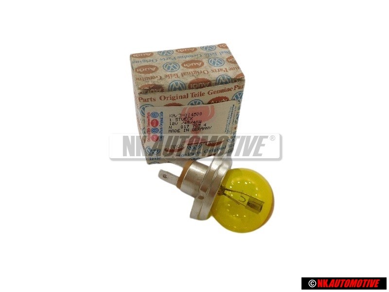 VW Original Bombilla, Cristal Amarillo - N 0177054