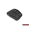 VW Original Casquete De Pedal Negro Satinado - 321721173 01C