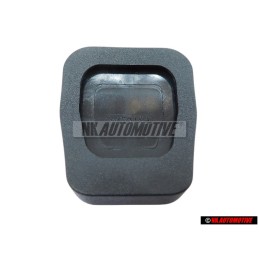 VW Original Casquete De Pedal Negro Satinado - 321721173 01C